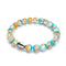 Ultramariner Horizont | 925er Sterlingsilber | Mondglasarmband